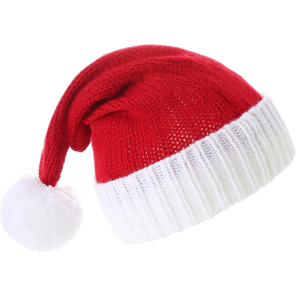 Christmas Hats for Women, Kids and Men Elegant Knitted Warm Funny Beanie for New